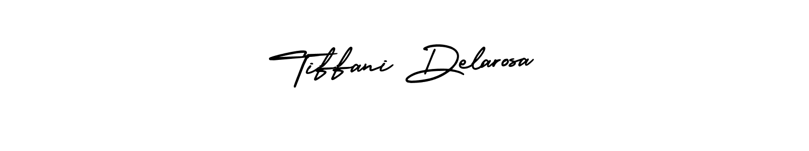 Tiffani Delarosa stylish signature style. Best Handwritten Sign (AmerikaSignatureDemo-Regular) for my name. Handwritten Signature Collection Ideas for my name Tiffani Delarosa. Tiffani Delarosa signature style 3 images and pictures png