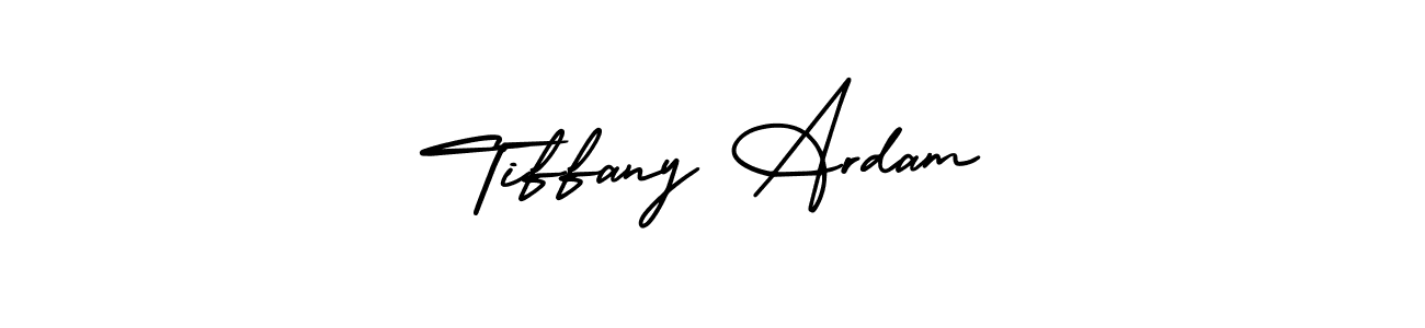 See photos of Tiffany Ardam official signature by Spectra . Check more albums & portfolios. Read reviews & check more about AmerikaSignatureDemo-Regular font. Tiffany Ardam signature style 3 images and pictures png