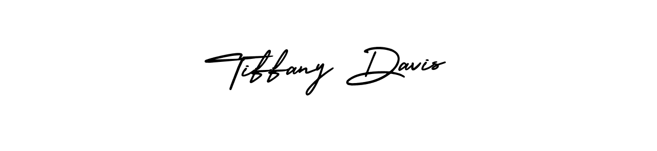 Design your own signature with our free online signature maker. With this signature software, you can create a handwritten (AmerikaSignatureDemo-Regular) signature for name Tiffany Davis. Tiffany Davis signature style 3 images and pictures png