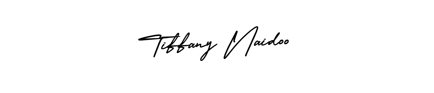 Use a signature maker to create a handwritten signature online. With this signature software, you can design (AmerikaSignatureDemo-Regular) your own signature for name Tiffany Naidoo. Tiffany Naidoo signature style 3 images and pictures png