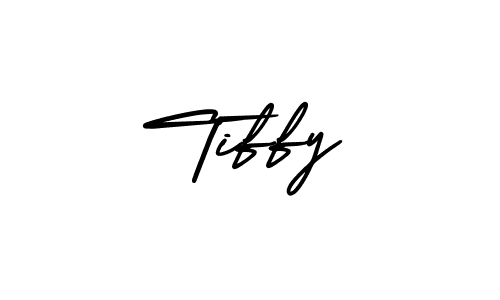 It looks lik you need a new signature style for name Tiffy. Design unique handwritten (AmerikaSignatureDemo-Regular) signature with our free signature maker in just a few clicks. Tiffy signature style 3 images and pictures png