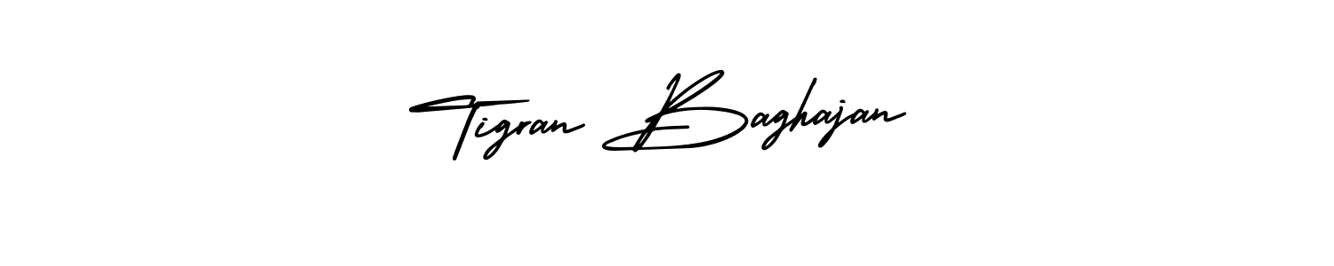 Create a beautiful signature design for name Tigran Baghajan. With this signature (AmerikaSignatureDemo-Regular) fonts, you can make a handwritten signature for free. Tigran Baghajan signature style 3 images and pictures png