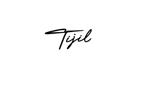 Best and Professional Signature Style for Tijil. AmerikaSignatureDemo-Regular Best Signature Style Collection. Tijil signature style 3 images and pictures png