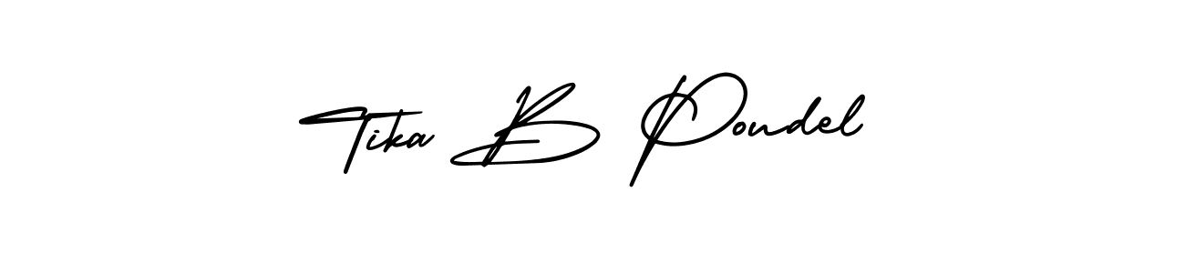 This is the best signature style for the Tika B Poudel name. Also you like these signature font (AmerikaSignatureDemo-Regular). Mix name signature. Tika B Poudel signature style 3 images and pictures png