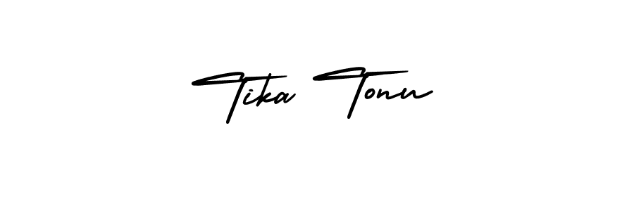 Make a beautiful signature design for name Tika Tonu. Use this online signature maker to create a handwritten signature for free. Tika Tonu signature style 3 images and pictures png
