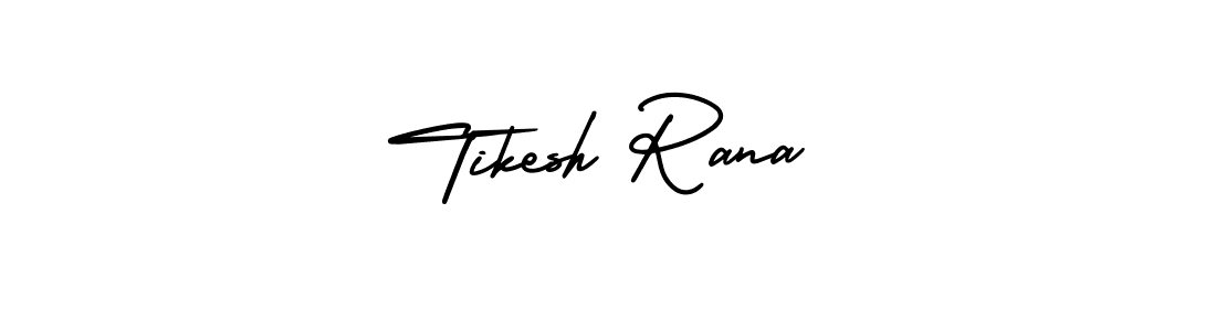 How to Draw Tikesh Rana signature style? AmerikaSignatureDemo-Regular is a latest design signature styles for name Tikesh Rana. Tikesh Rana signature style 3 images and pictures png
