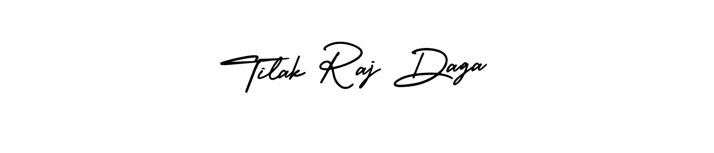 Tilak Raj Daga stylish signature style. Best Handwritten Sign (AmerikaSignatureDemo-Regular) for my name. Handwritten Signature Collection Ideas for my name Tilak Raj Daga. Tilak Raj Daga signature style 3 images and pictures png