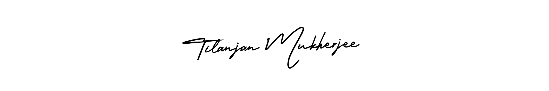 It looks lik you need a new signature style for name Tilanjan Mukherjee. Design unique handwritten (AmerikaSignatureDemo-Regular) signature with our free signature maker in just a few clicks. Tilanjan Mukherjee signature style 3 images and pictures png