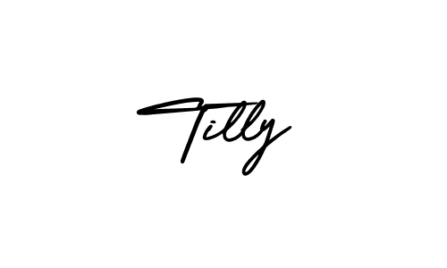 Similarly AmerikaSignatureDemo-Regular is the best handwritten signature design. Signature creator online .You can use it as an online autograph creator for name Tilly. Tilly signature style 3 images and pictures png