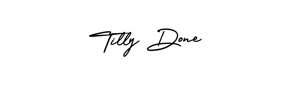 if you are searching for the best signature style for your name Tilly Done. so please give up your signature search. here we have designed multiple signature styles  using AmerikaSignatureDemo-Regular. Tilly Done signature style 3 images and pictures png