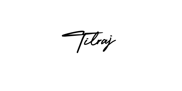 Create a beautiful signature design for name Tilraj. With this signature (AmerikaSignatureDemo-Regular) fonts, you can make a handwritten signature for free. Tilraj signature style 3 images and pictures png