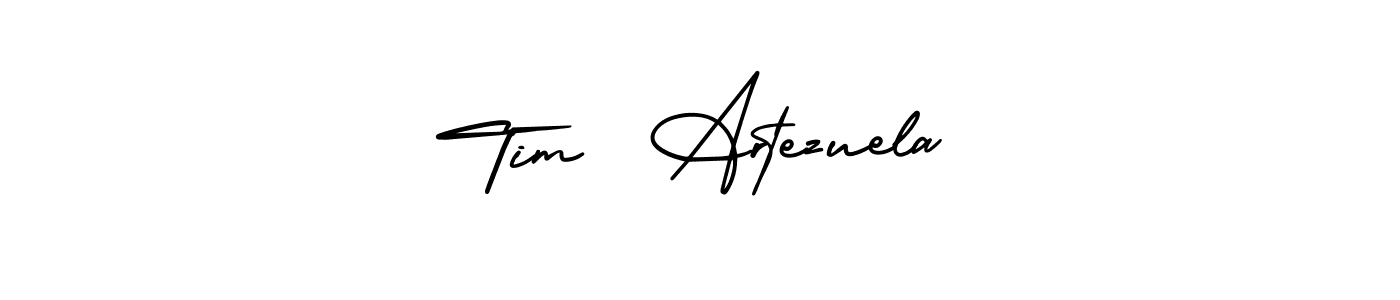 Best and Professional Signature Style for Tim  Artezuela. AmerikaSignatureDemo-Regular Best Signature Style Collection. Tim  Artezuela signature style 3 images and pictures png