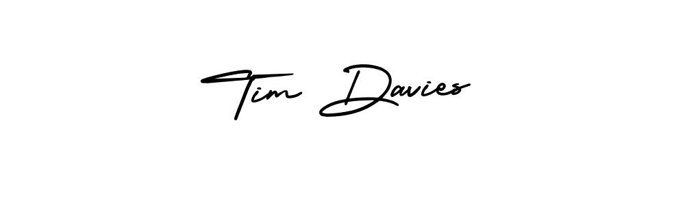 Design your own signature with our free online signature maker. With this signature software, you can create a handwritten (AmerikaSignatureDemo-Regular) signature for name Tim Davies. Tim Davies signature style 3 images and pictures png