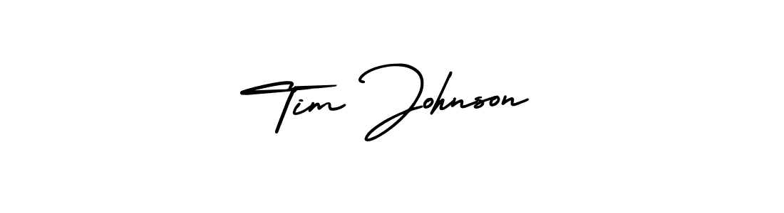 AmerikaSignatureDemo-Regular is a professional signature style that is perfect for those who want to add a touch of class to their signature. It is also a great choice for those who want to make their signature more unique. Get Tim Johnson name to fancy signature for free. Tim Johnson signature style 3 images and pictures png