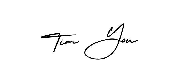 Also we have Tim You name is the best signature style. Create professional handwritten signature collection using AmerikaSignatureDemo-Regular autograph style. Tim You signature style 3 images and pictures png