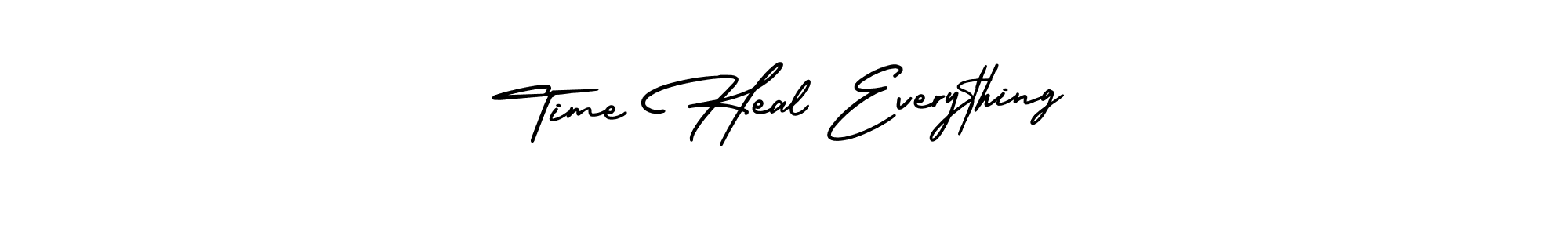 How to make Time Heal Everything signature? AmerikaSignatureDemo-Regular is a professional autograph style. Create handwritten signature for Time Heal Everything name. Time Heal Everything signature style 3 images and pictures png