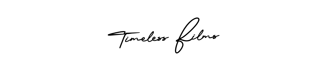 Similarly AmerikaSignatureDemo-Regular is the best handwritten signature design. Signature creator online .You can use it as an online autograph creator for name Timeless Films. Timeless Films signature style 3 images and pictures png