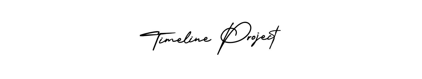 You should practise on your own different ways (AmerikaSignatureDemo-Regular) to write your name (Timeline Project) in signature. don't let someone else do it for you. Timeline Project signature style 3 images and pictures png