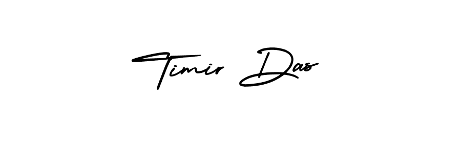 The best way (AmerikaSignatureDemo-Regular) to make a short signature is to pick only two or three words in your name. The name Timir Das include a total of six letters. For converting this name. Timir Das signature style 3 images and pictures png