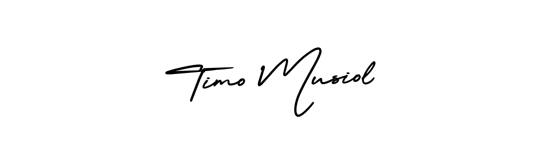 This is the best signature style for the Timo Musiol name. Also you like these signature font (AmerikaSignatureDemo-Regular). Mix name signature. Timo Musiol signature style 3 images and pictures png