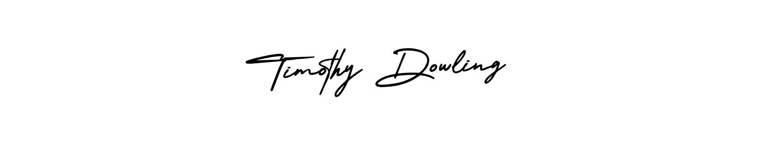 Design your own signature with our free online signature maker. With this signature software, you can create a handwritten (AmerikaSignatureDemo-Regular) signature for name Timothy Dowling. Timothy Dowling signature style 3 images and pictures png