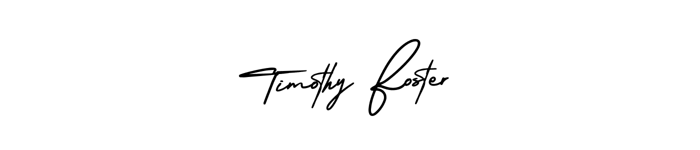 How to Draw Timothy Foster signature style? AmerikaSignatureDemo-Regular is a latest design signature styles for name Timothy Foster. Timothy Foster signature style 3 images and pictures png