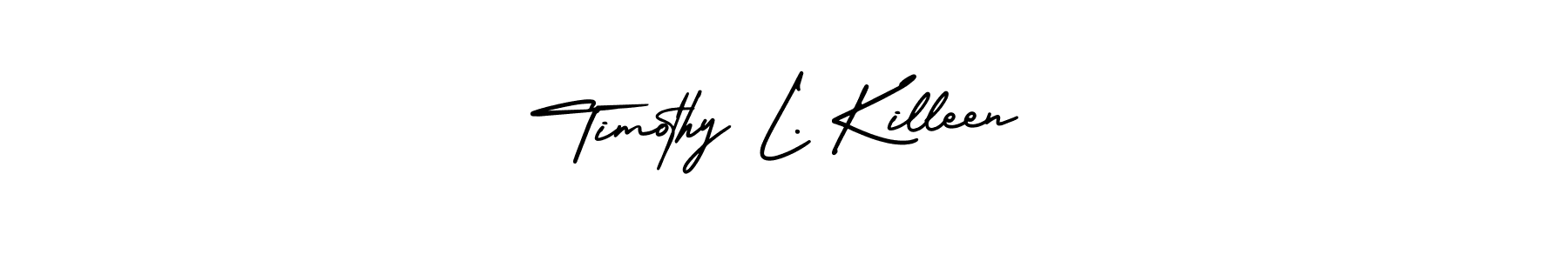 How to make Timothy L. Killeen name signature. Use AmerikaSignatureDemo-Regular style for creating short signs online. This is the latest handwritten sign. Timothy L. Killeen signature style 3 images and pictures png