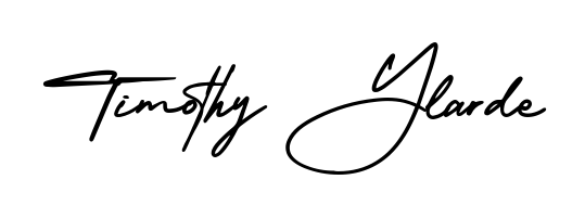 It looks like you need a new signature style for name Timothy Ylarde. Design unique handwritten (AmerikaSignatureDemo-Regular) signature with our free signature maker in just a few clicks. Timothy Ylarde signature style 3 images and pictures png