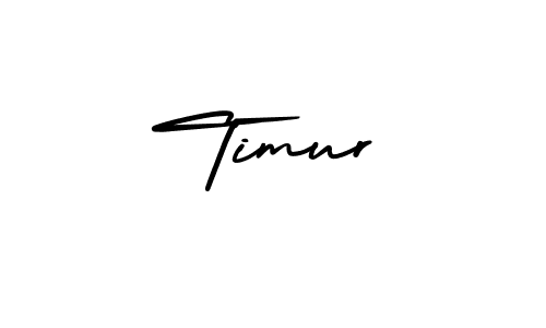 Timur stylish signature style. Best Handwritten Sign (AmerikaSignatureDemo-Regular) for my name. Handwritten Signature Collection Ideas for my name Timur. Timur signature style 3 images and pictures png