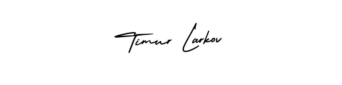 Use a signature maker to create a handwritten signature online. With this signature software, you can design (AmerikaSignatureDemo-Regular) your own signature for name Timur Larkov. Timur Larkov signature style 3 images and pictures png