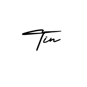 Design your own signature with our free online signature maker. With this signature software, you can create a handwritten (AmerikaSignatureDemo-Regular) signature for name Tin. Tin signature style 3 images and pictures png