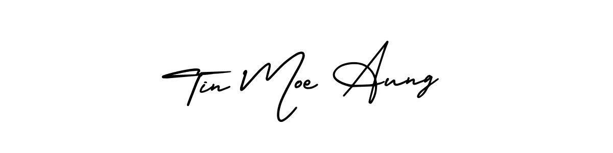 Similarly AmerikaSignatureDemo-Regular is the best handwritten signature design. Signature creator online .You can use it as an online autograph creator for name Tin Moe Aung. Tin Moe Aung signature style 3 images and pictures png