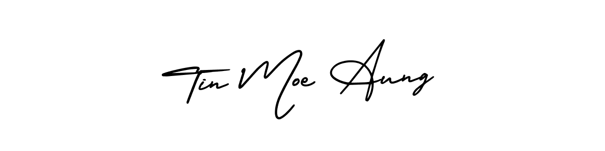 Similarly AmerikaSignatureDemo-Regular is the best handwritten signature design. Signature creator online .You can use it as an online autograph creator for name Tin Moe Aung. Tin Moe Aung signature style 3 images and pictures png