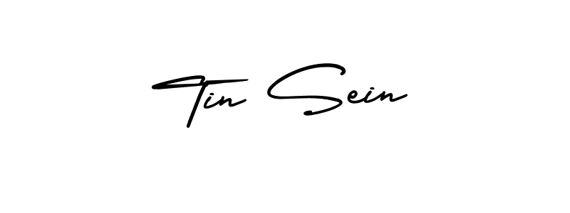 Use a signature maker to create a handwritten signature online. With this signature software, you can design (AmerikaSignatureDemo-Regular) your own signature for name Tin Sein. Tin Sein signature style 3 images and pictures png