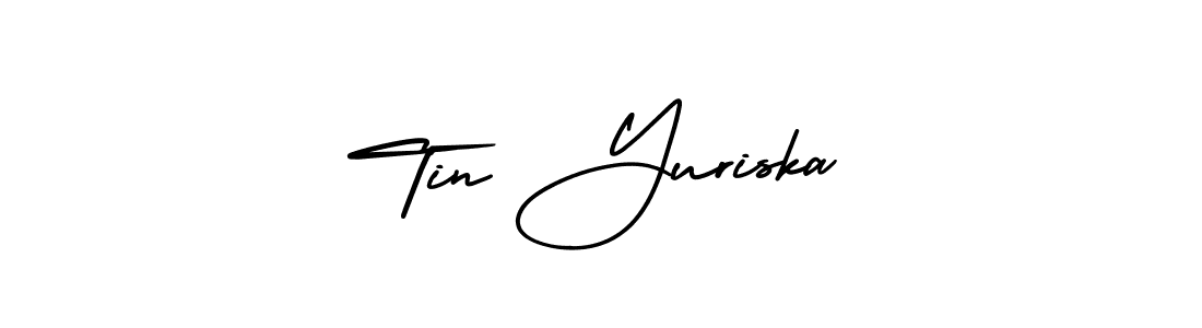 Check out images of Autograph of Tin Yuriska name. Actor Tin Yuriska Signature Style. AmerikaSignatureDemo-Regular is a professional sign style online. Tin Yuriska signature style 3 images and pictures png