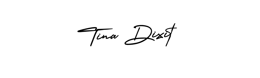 Create a beautiful signature design for name Tina Dixit. With this signature (AmerikaSignatureDemo-Regular) fonts, you can make a handwritten signature for free. Tina Dixit signature style 3 images and pictures png