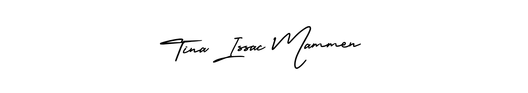 Best and Professional Signature Style for Tina Issac Mammen. AmerikaSignatureDemo-Regular Best Signature Style Collection. Tina Issac Mammen signature style 3 images and pictures png
