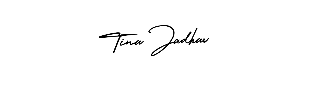 Here are the top 10 professional signature styles for the name Tina Jadhav. These are the best autograph styles you can use for your name. Tina Jadhav signature style 3 images and pictures png