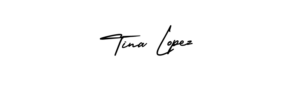 AmerikaSignatureDemo-Regular is a professional signature style that is perfect for those who want to add a touch of class to their signature. It is also a great choice for those who want to make their signature more unique. Get Tina Lopez name to fancy signature for free. Tina Lopez signature style 3 images and pictures png