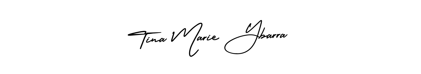 Create a beautiful signature design for name Tina Marie Ybarra. With this signature (AmerikaSignatureDemo-Regular) fonts, you can make a handwritten signature for free. Tina Marie Ybarra signature style 3 images and pictures png