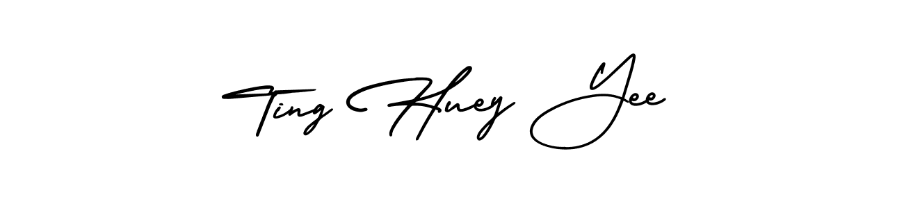 Also we have Ting Huey Yee name is the best signature style. Create professional handwritten signature collection using AmerikaSignatureDemo-Regular autograph style. Ting Huey Yee signature style 3 images and pictures png