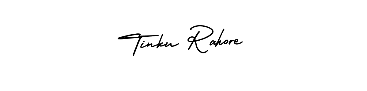 How to Draw Tinku Rahore signature style? AmerikaSignatureDemo-Regular is a latest design signature styles for name Tinku Rahore. Tinku Rahore signature style 3 images and pictures png