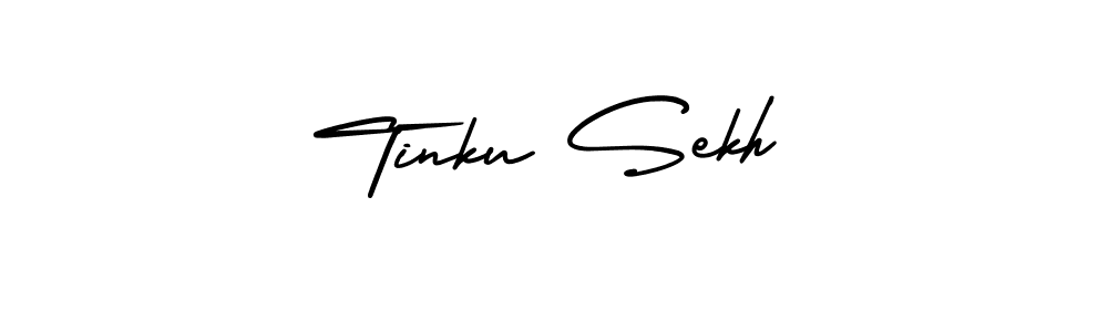 Make a beautiful signature design for name Tinku Sekh. Use this online signature maker to create a handwritten signature for free. Tinku Sekh signature style 3 images and pictures png