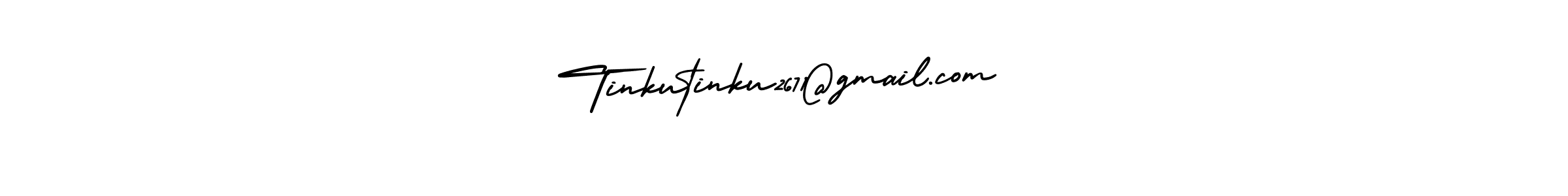 It looks lik you need a new signature style for name Tinkutinku2671@gmail.com. Design unique handwritten (AmerikaSignatureDemo-Regular) signature with our free signature maker in just a few clicks. Tinkutinku2671@gmail.com signature style 3 images and pictures png