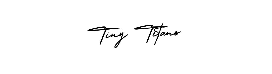 How to Draw Tiny Titans signature style? AmerikaSignatureDemo-Regular is a latest design signature styles for name Tiny Titans. Tiny Titans signature style 3 images and pictures png