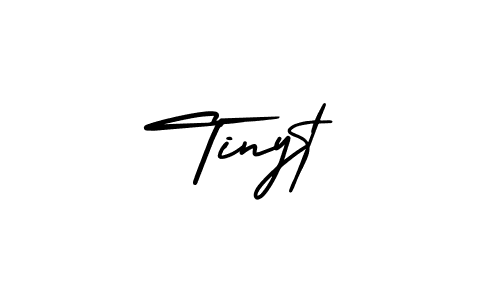How to Draw Tinyt signature style? AmerikaSignatureDemo-Regular is a latest design signature styles for name Tinyt. Tinyt signature style 3 images and pictures png