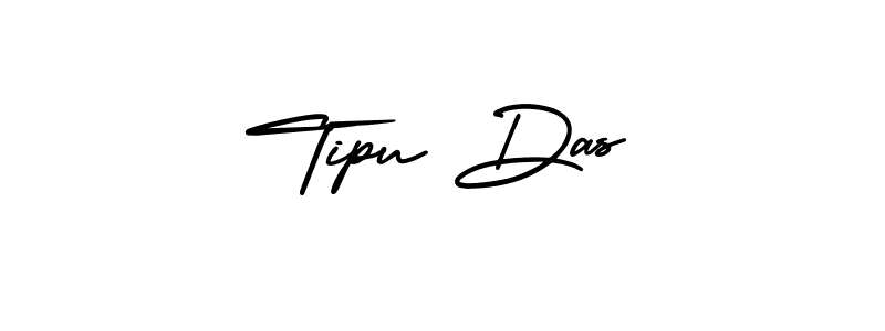 The best way (AmerikaSignatureDemo-Regular) to make a short signature is to pick only two or three words in your name. The name Tipu Das include a total of six letters. For converting this name. Tipu Das signature style 3 images and pictures png