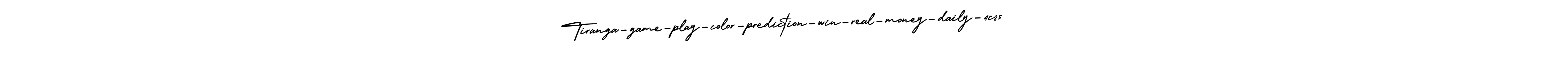 How to make Tiranga-game-play-color-prediction-win-real-money-daily-4c85 name signature. Use AmerikaSignatureDemo-Regular style for creating short signs online. This is the latest handwritten sign. Tiranga-game-play-color-prediction-win-real-money-daily-4c85 signature style 3 images and pictures png