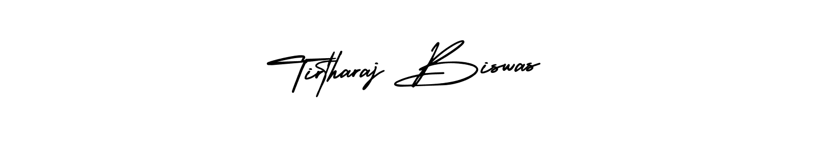 Use a signature maker to create a handwritten signature online. With this signature software, you can design (AmerikaSignatureDemo-Regular) your own signature for name Tirtharaj Biswas. Tirtharaj Biswas signature style 3 images and pictures png