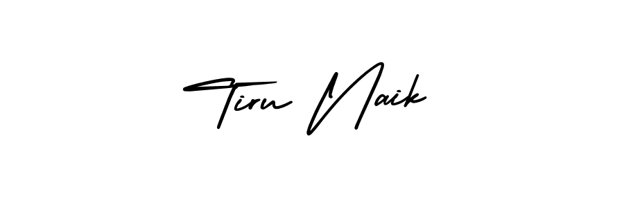 This is the best signature style for the Tiru Naik name. Also you like these signature font (AmerikaSignatureDemo-Regular). Mix name signature. Tiru Naik signature style 3 images and pictures png